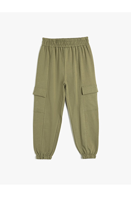 Φούτερ Basic Cargo Jogger με βαμβακερή τσέπη στη μέση