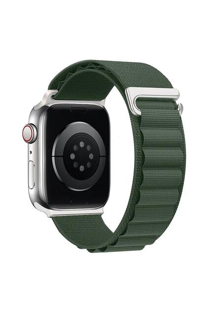 Microsonic Apple Watch Series 11 46mm Kordon Alps Spin Yeşil
