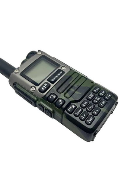 Kalitesi ile Quansheng UV-K6 Amatör Kamuflaj desenli tkstar El Telsizi