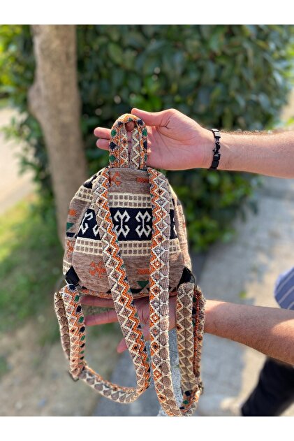 MODA Kilim Desenli Etnik Kadın Sırt Çantası - Fiyatı, Yorumları