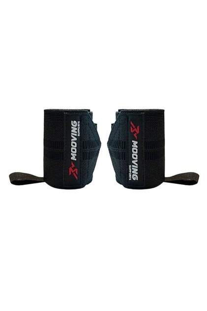 Mooving Supports Pro Wrist Wraps , Spor Bileklik , Bilek Koruyucu 2’li Paket , Siyah