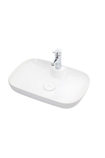 Lapino Premium Class 70 Cm Tezgah Üstü Lavabo Beyaz