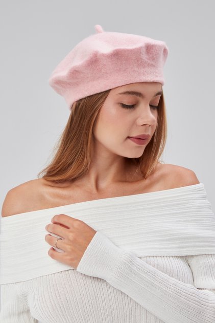 Cap Women's Artist Painter Cap Classic French Beret Fashion Artist Cap Beret Felt French Hat