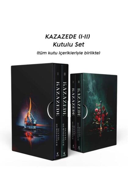 Pukka yayınları KAZAZEDE 1-2-3-4 CİLTSİZ—ŞEVVAL DEMİRDÖĞER