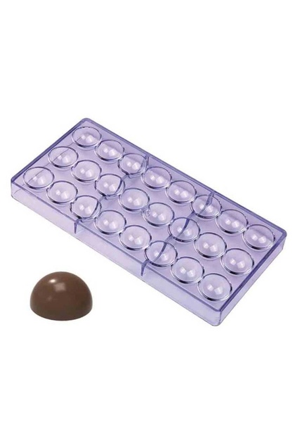 Polikarbon Çikolata Kalıbı Küre 27.5x13.5 Cm (KEP-16)