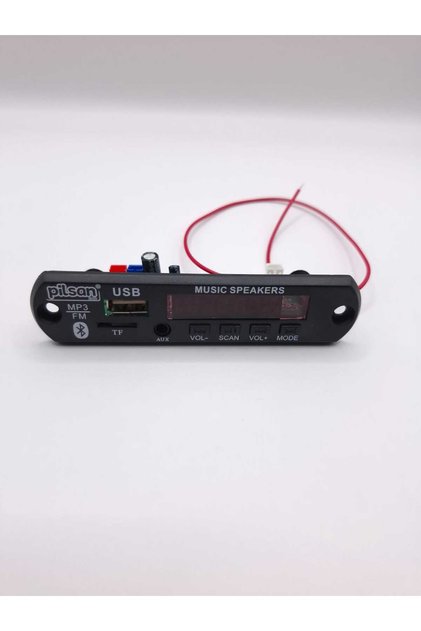 Pilsan Akülü Araç Radyo Mp3 Çalar Bluetooth Fortune