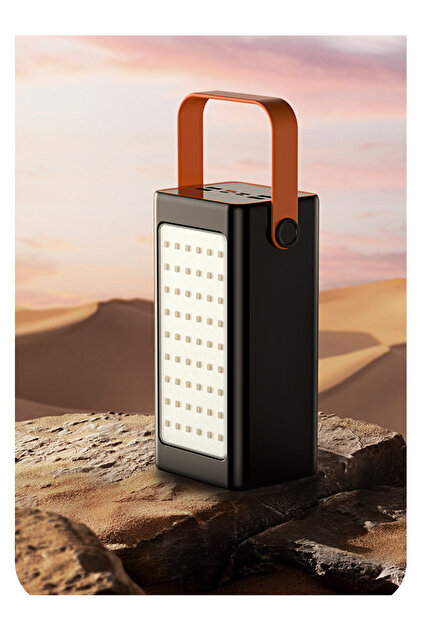 MATECHNO 70.000 mAh Hızlı Şarj Kamp Işıklı 4x USB 1x Type-C 1x