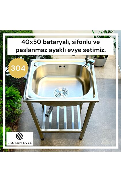 4050 Seyyar Bahçe Evyesi