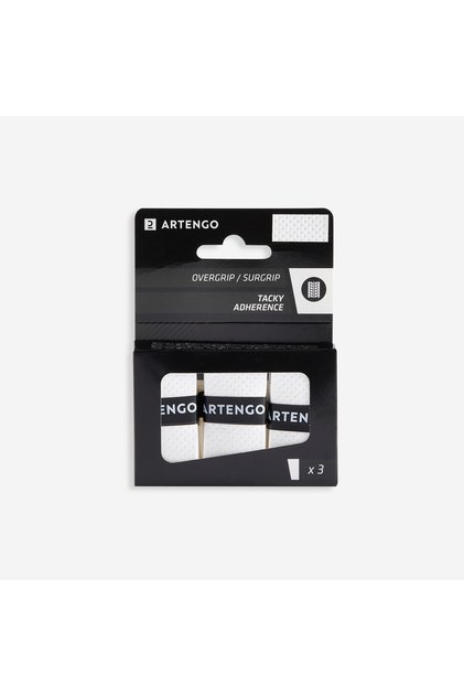Artengo Tenis Overgrip - Beyaz - 3 Adet - Tacky