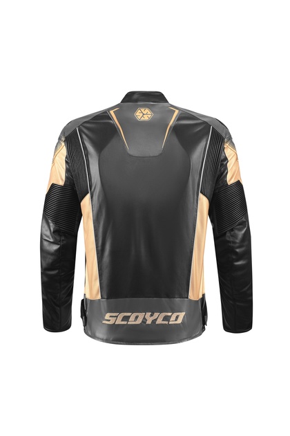 Scoyco JK187 4 MEVSİM DERİ MONT BLACK-GOLD - Fiyatı, Yorumları