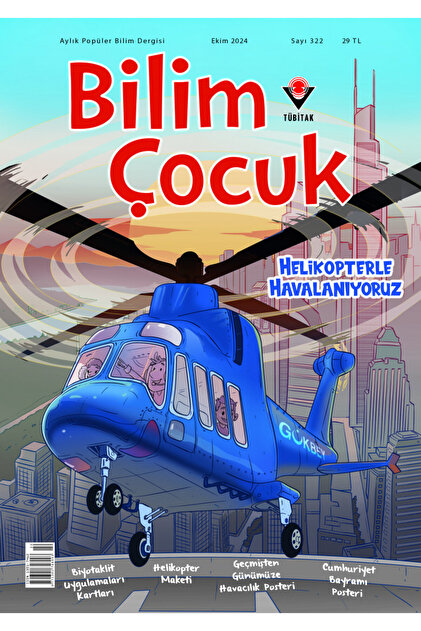 Tübitak Yayınları Bilim Çocuk Dergi Ekim 2024 (7-12 yaş) - Fiyatı