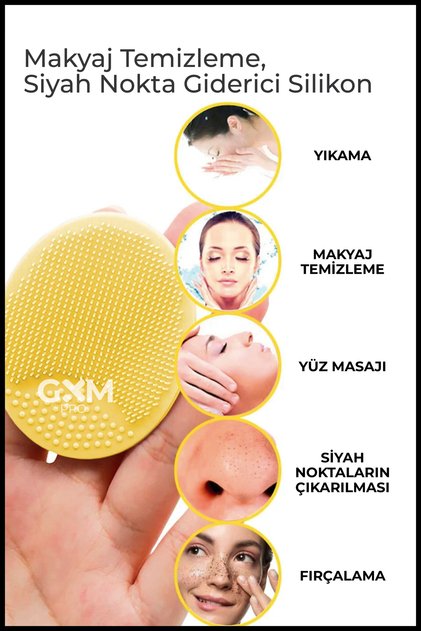 Yüz Temizleme ve Siyah Nokta Pedi Silikon