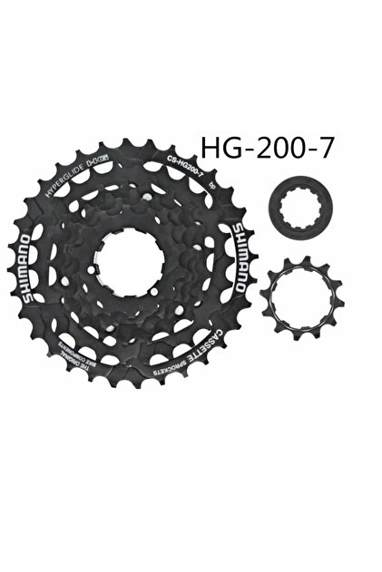 Windmeile Cassette à Enfichage CS-HG200-7 – Shimano 7 Vitesses, 12-28 Dents, Pour Vélo électrique