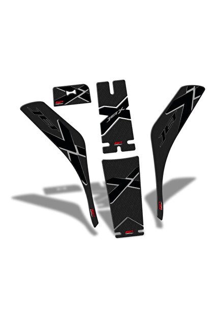 GP KOMPOZİT SYM Jet X 125 2022-2025 Uyumlu Tank Pad Seti Karbon