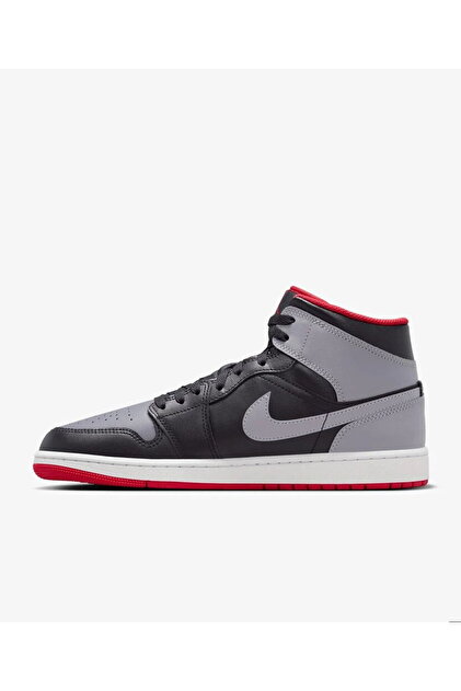 Nike Air Jordan 1 Mid Unisex Spor Ayakkabısı Dq8423-006 (YARIM