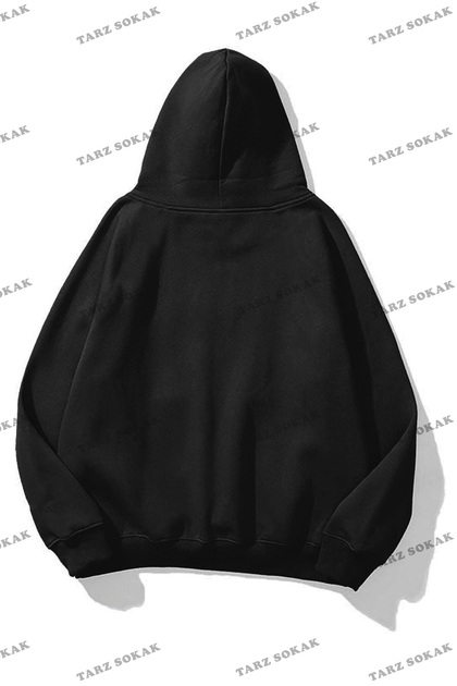 Tarzsokak Y2K Unisex Star Stroke Taş Görünümlü Baskılı Sweatshirt