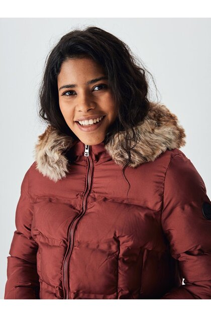 Puffer Red Coat