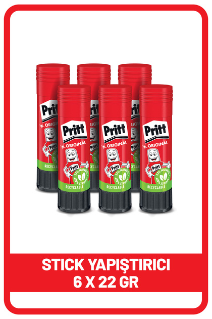 Stick Yapıştırıcı 22 G 6 Adet