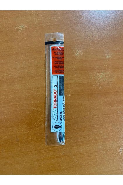 Tornado Yuvarlak Ahşap Kıl Testere Ucu No 2 (12 Adet)