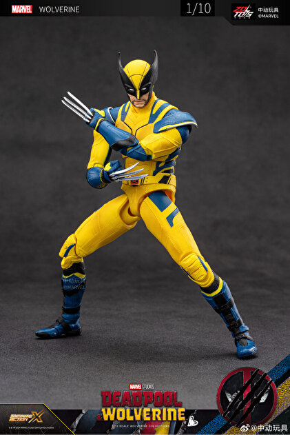 Zd Deadpool & Wolverine Hugh Jackman Wolverine Çok Aksesuarlı