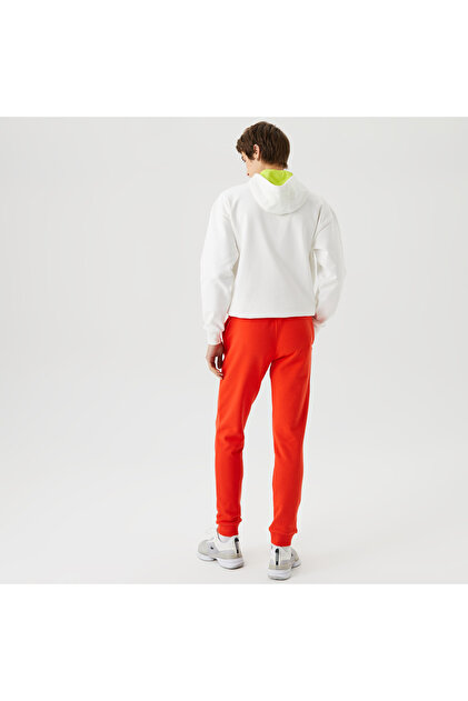 Lacoste Erkek Slim Fit Baskılı Kırmızı Eşofman Altı - Fiyatı