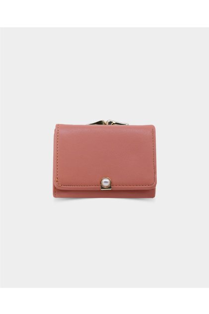 Tokyo Women's Wallet - Pearl Detailed - Scholarship Coin Compartment Wallet