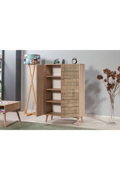 Vivense MULTİBOX NATURAL DOLAP AHŞAP AYAK - Fiyatı, Yorumları