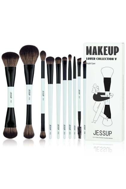 T500 Professional 10-Piece Makeup Brush Set