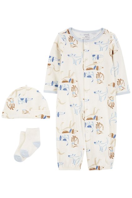 Baby Boy Jumpsuit Set 3 Pack