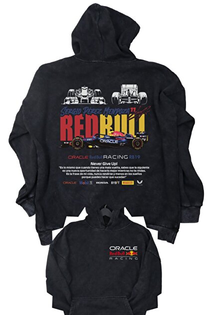 Fuddy Moda Unisex Oracle Redbull Racing Team Sırt Baskılı