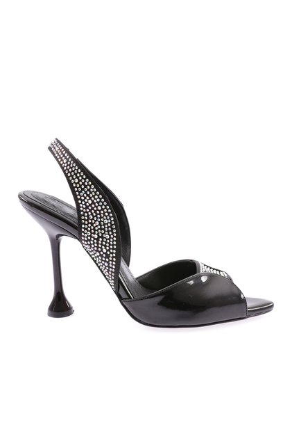 02-23y Pantofi cu toc pentru femei Silver Stone Goblet