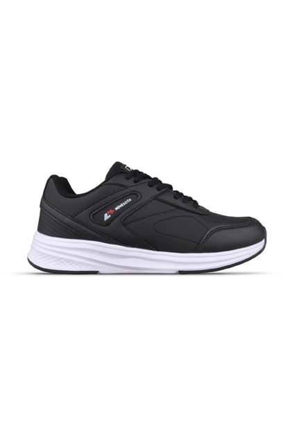 Mp 242-1256 Black White Unisex Lace-Up Sneakers