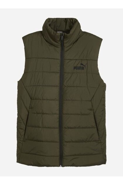 Puma Erkek Yelek ESS Padded Vest Koyu Yesil - 84893970 - Fiyatı