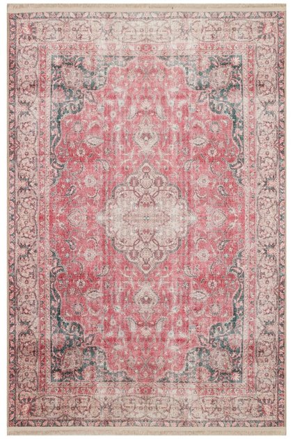 Mira Red 2102 Vintage Tarz Bordo Dokuma Taban Halı