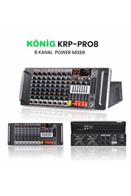 Behringer Europower Pmp6000 20kanal 1600w Power Mixer - Fiyatı