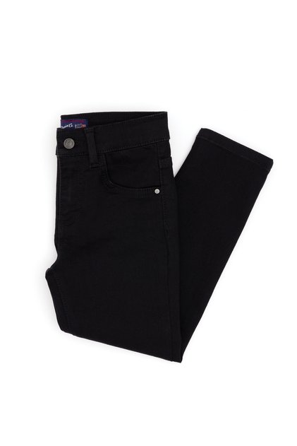 Girl's Black Jean Trousers 50289347 -Dn0027