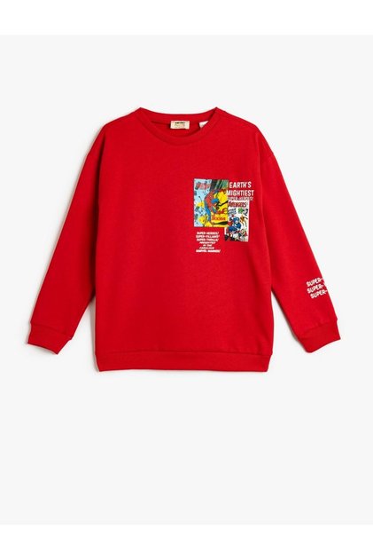 Boy's Sweat 5Wkb10239Tk Red