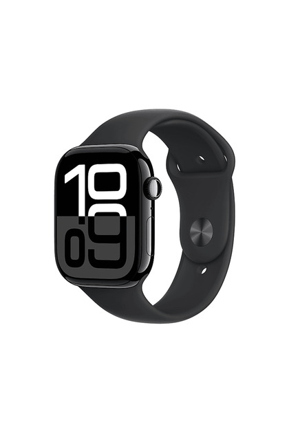 Apple Watch Series 10 GPS + Cellular 42mm Jet Black Aluminium Case
