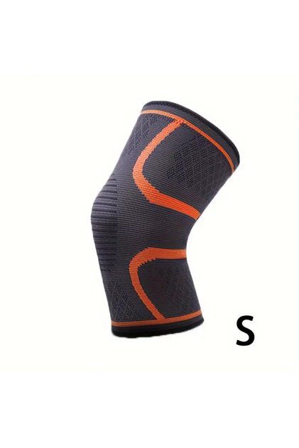 Worthwhil 1Pcs Black-Green Elastic Sports Knee Pad - Cyclist Knee Bandage