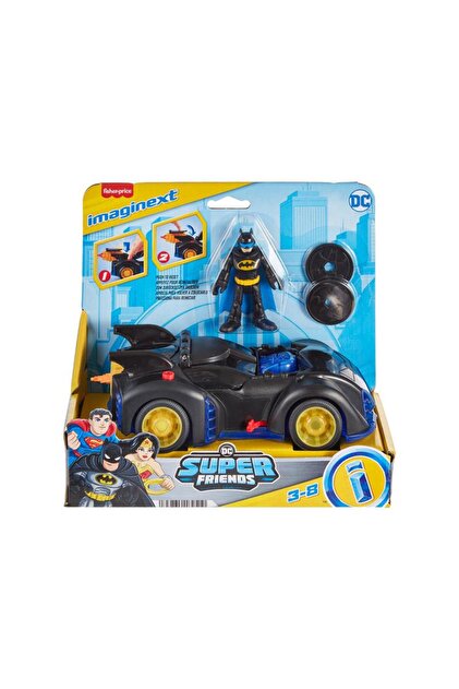 Imaginext DC Super Friends Özel Araçlar Shake and Spin Batmobile
