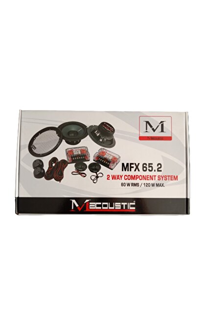 MACOUSTİC Macaustic Mfx 65.2 2way Component - Fiyatı, Yorumları
