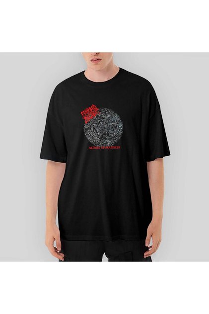 Morbid Angel Altars of Madness Oversize Black T-Shirt XL