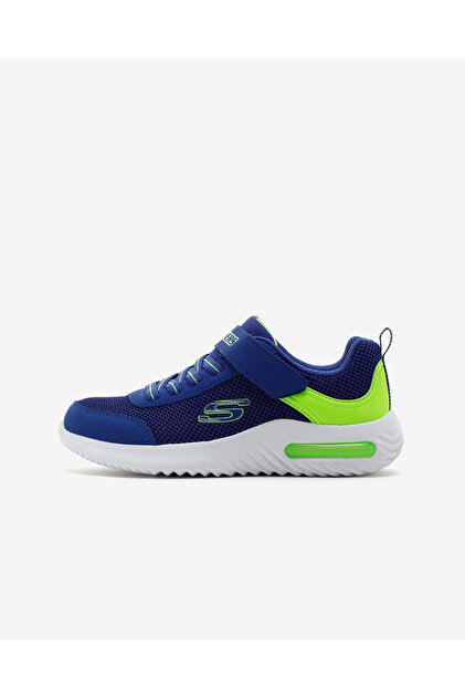 Skechers Bounder - Tech Büyük Erkek Çocuk Mavi Spor Ayakkabı