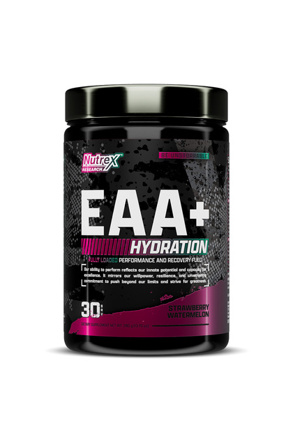 Nutrex EAA+ Hydration Refuel Build, Strawberry Watermelon, 30