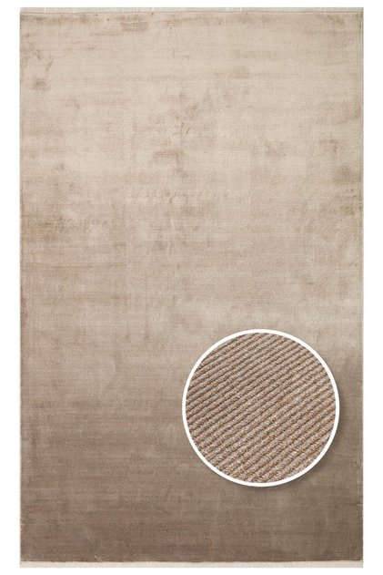 NAPOLI NAP 01 VIZON GREY Sade Desenli Modern Sık Dokuma Makine Halısı