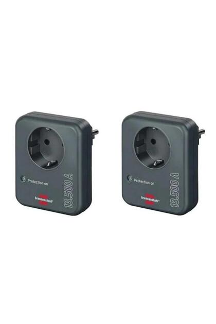 Primera Line Surge Protected 2-Piece Economical Set Socket Black