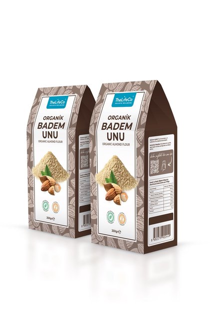 Organik Badem Unu 250 G X 2 Adet