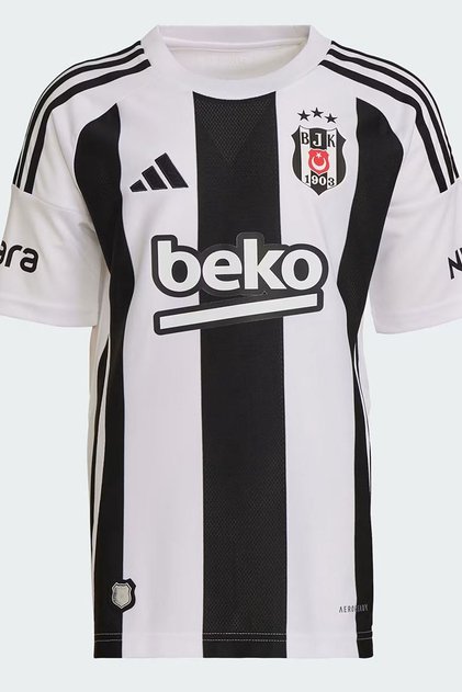 Çocuk 2024-2025 Içsaha Forması Bjk Striped Home Jersey Youth Jk2785