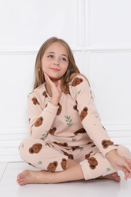 Winter Children's Fleece Pajama Set
