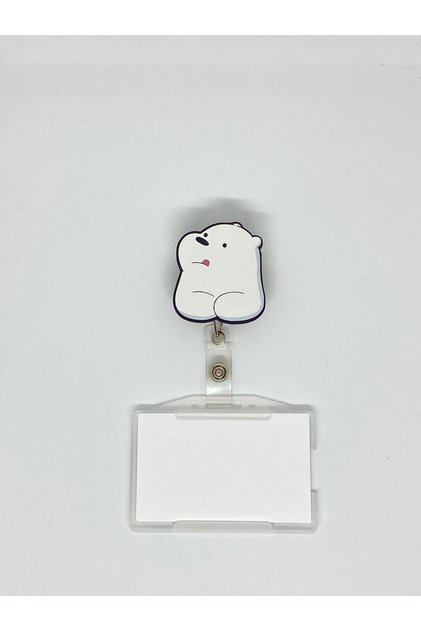 Teddy Bears Team 2 Polar Bear Themed Yoyo Card Holder Yoyo Id Badge Holder